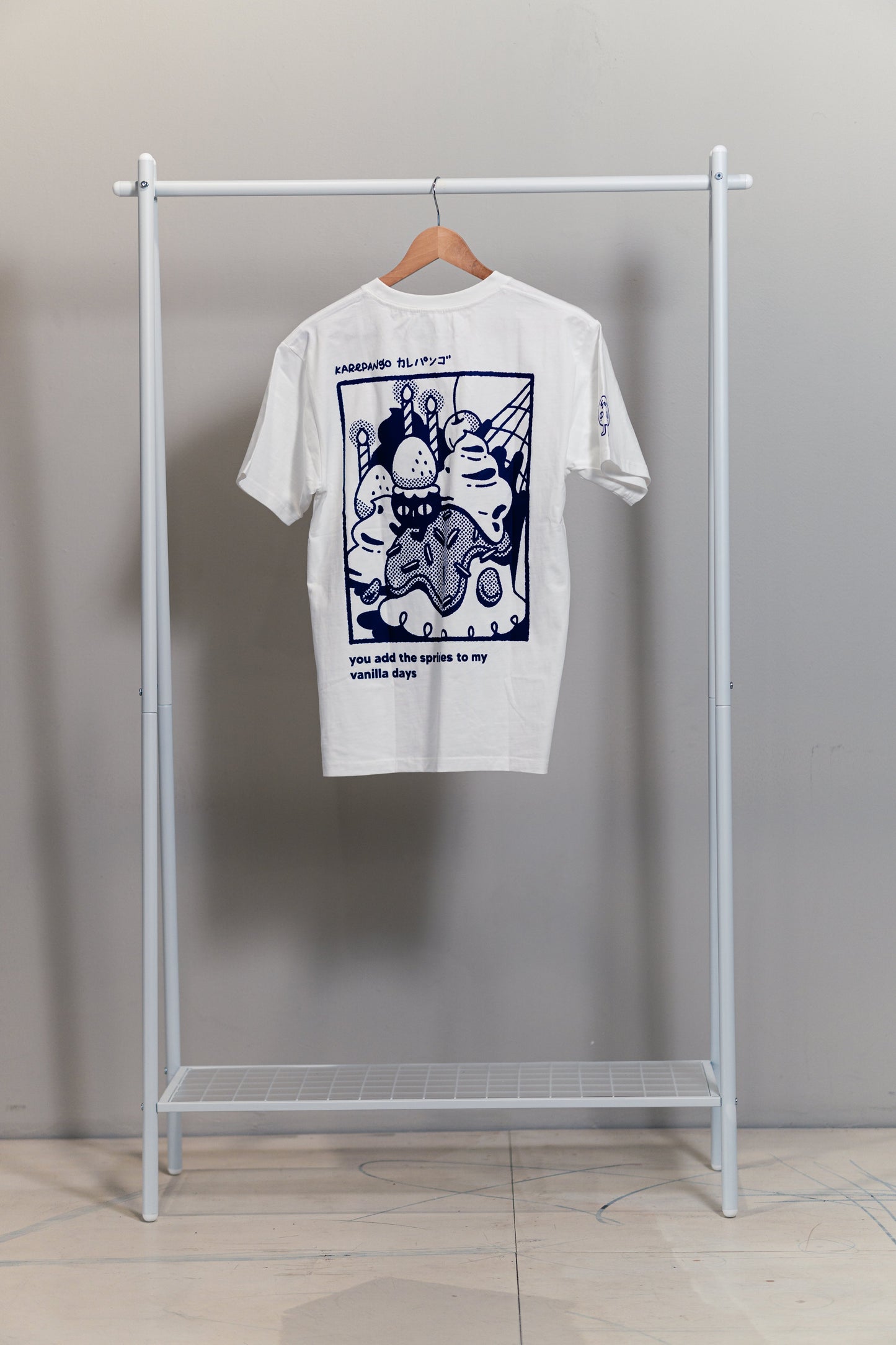 KURIMU: Screenprinted short sleeve t-shirt-4