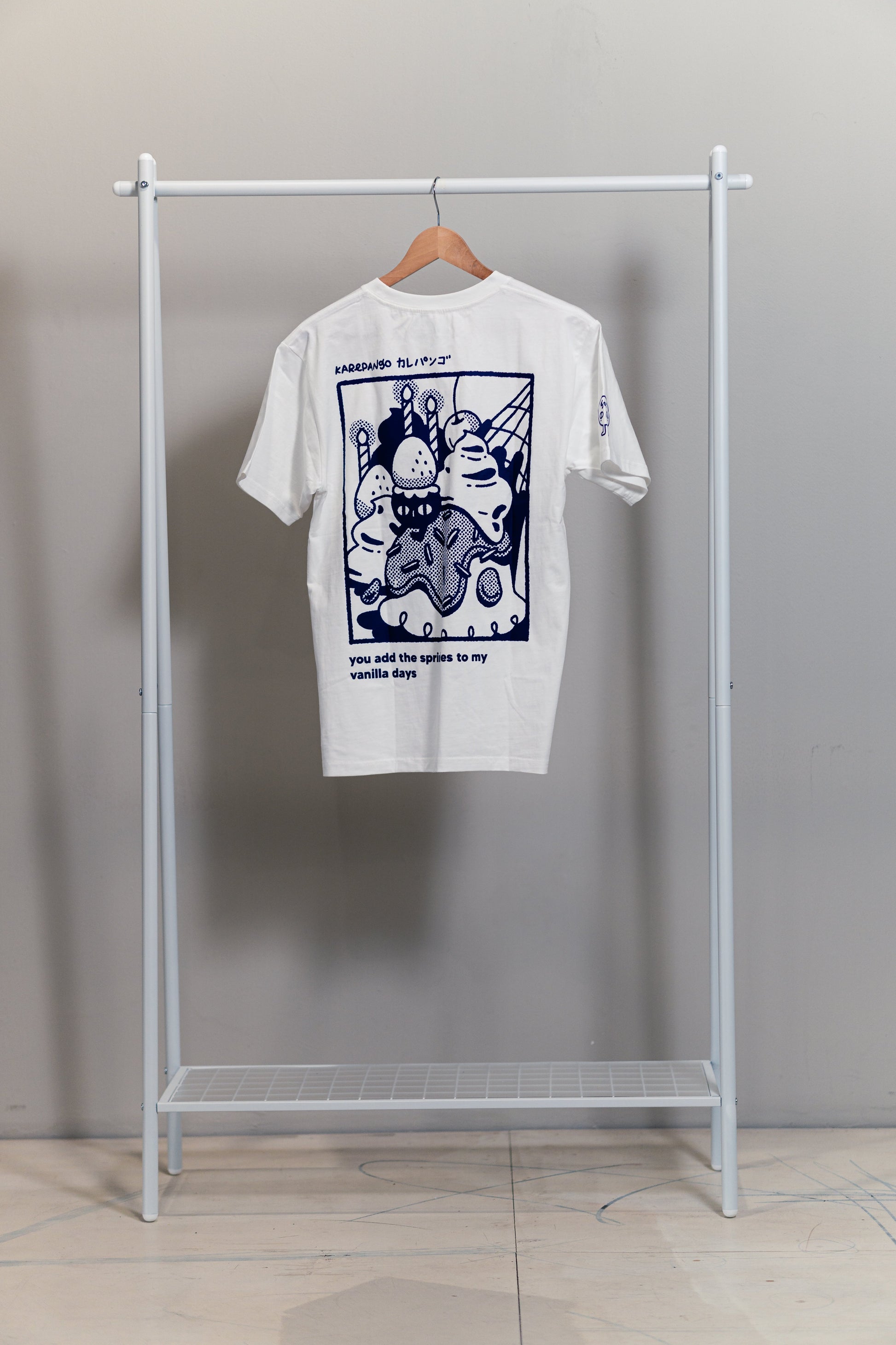 KURIMU: Screenprinted short sleeve t-shirt-4